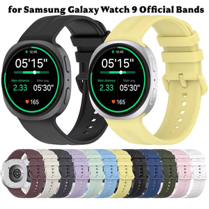 Upro สายนาฬิกาข้อมือซิลิโคนนิ่มทนทานต่อเหงื่อสำหรับ Samsung Galaxy Watch 9/8/8สายนาฬิกาข้อมือสำหรับเปลี่ยนแนวสปอร์ตคลาสสิก - Product Image 2