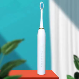 Cepillo de Dientes Eléctrico Sónico Vibratorio Recargable Portátil Automático con Logotipo Personalizado OEM ODM 2026, IPX7, Suave para Adultos, 15 Días - Product Image 4
