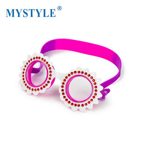 Vente en gros de lunettes de natation mode anti-buée pour enfants lunettes de natation verres de prescription belle monture - Product Image 2