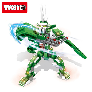 WOMA TOYS Marchio Proprio <span class=keywords><strong>Robot</strong></span> da Combattimento 4 in 1 Ultimate Fist Trasformabile Mattoncini da Costruzione Fai-da-Te per Bambini <span class=keywords><strong>Giocattolo</strong></span> <span class=keywords><strong>Robot</strong></span> - Product Image 2