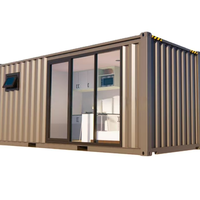 Maison conteneur mobile préfabriquée en acier salle de bureau jardin maison de vacances en famille en vente maison conteneur de bureau de jardin Pod