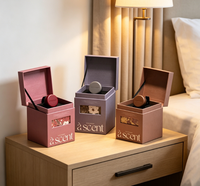 Ensemble de parfums solides pour voiture avec diffuseur d'huiles - Parfum longue durée - Coffret cadeau premium