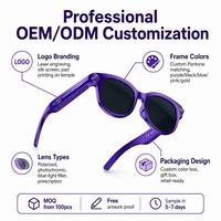 Lunettes Intelligentes OEM avec Caméra Unique 1080P, Assistant IA, Monture TR90, Étanchéité IP67, Chargement Type-C, Traduction en Temps Réel, Musique