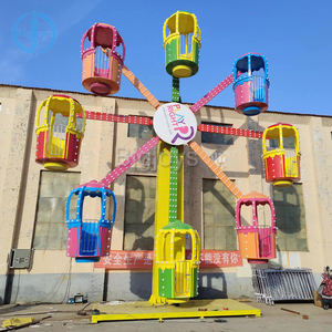 Manèges populaires pour la famille en plein air, manèges de parc d'attractions, grande roue à 8 cabines pour enfants en promotion - Product Image 1