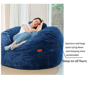 Funda para Puff Gigante de 7 pies sin Relleno, Diseño Lindo para Interiores y Exteriores, Cómoda, de IStapromo Gifts, Éxito de Ventas en <span class=keywords><strong>Amazon</strong></span> - Product Image 3