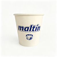 Gobelets à café jetables écologiques en papier kraft à paroi simple 8-22oz avec couvercle à revêtement PE, logo/design personnalisé, usage industriel