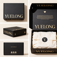 Boîte d'expédition personnalisée en carton ondulé avec logo imprimé sur mesure, emballage cadeau personnalisé, petite boîte d'expédition