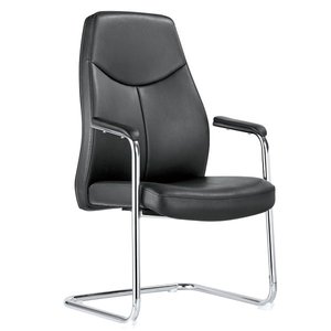 Chaise de bureau en cuir moderne et confortable 36019-1706C/B/A - Product Image 2