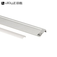 Canal LED encastré sans cadre pour éclairage linéaire architectural et périmétrique commercial