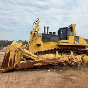 Topadora Usada Komatsu D475 D85 D155ax D275 D375 D475 con Bomba Cummins - Máquina de Movimiento de Tierras para Construcción, Mejores Precios de Venta - Product Image 1