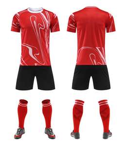 男士休闲夏季足球球衣来样定做足球套装休闲服球衣款式 - Product Image 6