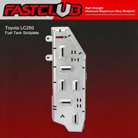 Toyota PRADO LC250-2.4T 5/8mm Couvercle antidérapant en aluminium pour moteur de skateboard Finition naturelle 1998-2007 Position des trous d'origine