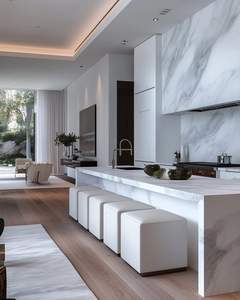 Villa di Lusso Prefabbricata di Nuovo Design su Tre Piani con 5 Camere da Letto e Struttura in Acciaio Leggero Completa di Arredamento - Product Image 3