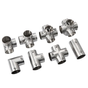 ข้อต่อท่อกลมสแตนเลส TF-306 ทนทาน ผิวขัดเงา สำหรับเชื่อมต่อท่อ - Product Image 3