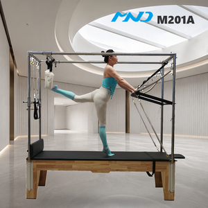 Equipo de Gimnasio de Alta Calidad para <span class=keywords><strong>Pilates</strong></span> Cadillac MND Fitness, de Madera de Caucho, para Entrenamiento Diario en Estudio, Ideal para Estudios de <span class=keywords><strong>Pilates</strong></span> en <span class=keywords><strong>Vitoria</strong></span> - Product Image 1
