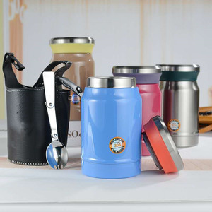 Wide Mouth <strong>Soup</strong> Thermos <strong>for</strong> Hot Food with Folding Spoon Insulated Food Jar <strong>Soup</strong> Food Thermos Lunch Container <strong>Flask</strong> - Product Image 3