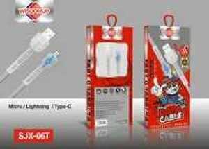 Cable de datos CZCDUT USB 2.0 para teléfono móvil Iphone SJX-067 - Product Image 3