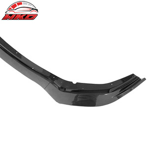 Lèvre de pare-chocs avant compatible avec Dodge Charger 2020-2023 Widebody IKON V1, effet fibre de carbone, 3 pièces, pièces auto de haute qualité, kit carrosserie - Product Image 6