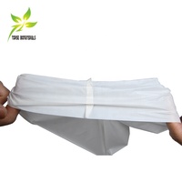 100 Sacs T-shirt Biodégradables Réutilisables Compostables Écologiques Durables à Base de Plantes PBAT avec Bec Verseur Imprimés par Gravure