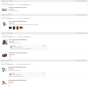 Ganchos de Aluminio Planos y Coloridos de 40 mm, Pequeños y Mini, Personalizados, en Oferta, para Mosquetones, Clips, Ganchos para Mochilas - Product Image 6