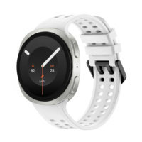 Bracelet de montre respirant à double rangée de trous, compatible avec Samsung Galaxy Watch9, bracelet de remplacement souple, accessoires pour montre intelligente