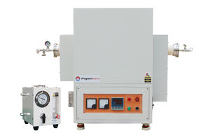 Horno de tubo de laboratorio de 1700 ℃, horno de tubo giratorio de 80mm, horno tubular, horno de tubo basculante giratorio, horno de tubo divisible - Product Image 4