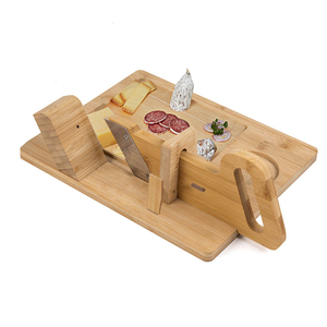 Accessoires Cuisine Bois Saucisse <span class=keywords><strong>Guillotine</strong></span> Bois Bambou Bois Saucisse Trancheuse - Product Image 1
