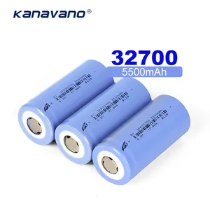 Célula de batería cilíndrica Lifepo4 3,2 V 32700 5.5AH Células Lifepo4 32700 5500Mah