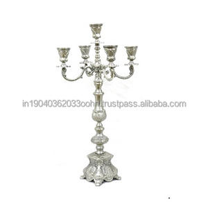 Bougeoir en métal de luxe de qualité supérieure fini nouveau design bougeoir en métal pour la décoration de la maison - Product Image 3