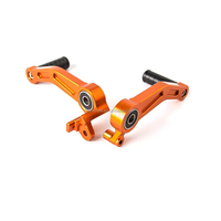 RTS Adapté pour K DUKE 390 Duke RC125 RC200 RC390 2013-2016 Décoration de moto Pédale de frein et de changement de vitesse en aluminium CNC pour K*T*M