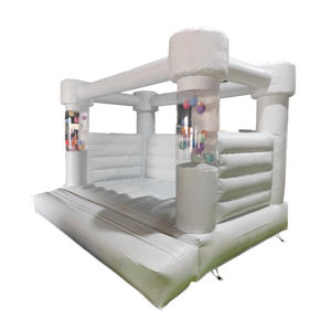 Thương mại ngoài trời cho thuê bóng bơm hơi Trắng Bounce <span class=keywords><strong>Combo</strong></span> nhà <span class=keywords><strong>Bouncer</strong></span> đám cưới bouncy lâu đài <span class=keywords><strong>Jumper</strong></span> - Product Image 4