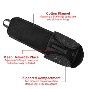 Sac de rangement multifonctionnel en nylon 500D pour casque tactique, équipement de chasse et de sport en plein air pour la défense personnelle - Product Image 6