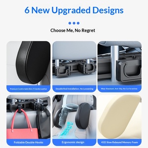 <span class=keywords><strong>Reposacabezas</strong></span> para Asiento de <span class=keywords><strong>Coche</strong></span>, Soporte Lateral Interior para <span class=keywords><strong>Coche</strong></span>, Espuma Viscoelástica 3D, Ignífugo, Almohada Infantil para <span class=keywords><strong>Coche</strong></span> - Product Image 4