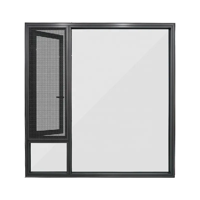 Latest Design Aluminum Frame Two Way Open Tilt And Turn Aluminium Swing Window