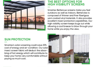 Chống muỗi Net Patio sàng lọc lưới polyester Màn Hình Côn Trùng lưới CuộN hồ bơi bao vây - Product Image 5