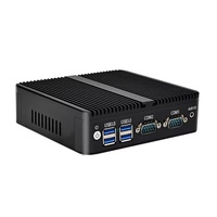 Intel endüstriyel PC Fan soğutma ile Mini LDC-058 sağlam tasarım çoklu USB ve LAN portları