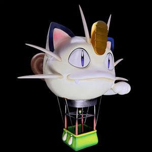 Figura de PVC del personaje Pet <span class=keywords><strong>Elf</strong></span> Meow Hot Air Balloon Team Rocket Musashi Kojirou Goran Weng - Product Image 4