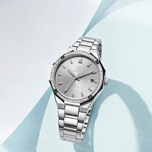 السيدات الرائعة undecodm/OEM مزخرفة مع مدي الماس الكامل 5ATM مقاومة للماء - Product Image 4