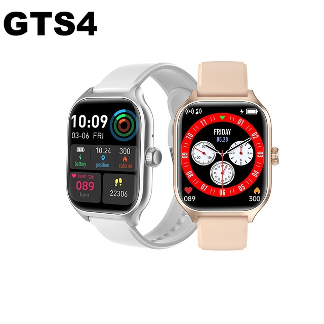 GTS4 Smart Watch New Arrival Smartwatch 2023 Blood Oxygen Heart Rate Smart Bracelet Sport Fitness Smart Watch