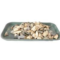 Grand sable de magnésie fondue cristalline mgo 97% poudre de magnésie électrofusion à haute teneur en calcium et à faible teneur en silicium magnésie calcinée morte
