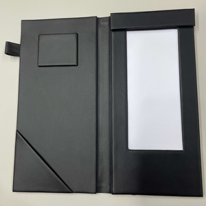 Porta Cuentas LED con Logotipo Personalizado del Fabricante para Restaurante, Porta Cuentas Negro con Luz LED - Product Image 1