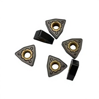 WNMG080408-MS Sisipan Bubut Eksternal CNC untuk Pemesinan Bubut Besi Cor