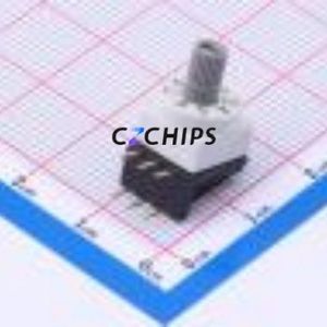 MHR-08H Rotary Encoder Switch Through hole Component (THT) Switch 8 Right Angle Insert True Code - Product Image 1