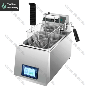 <span class=keywords><strong>Friteuse</strong></span> commerciale automatique pour restaurant-<span class=keywords><strong>Friteuse</strong></span> à réservoir unique pour frites belges - Product Image 6