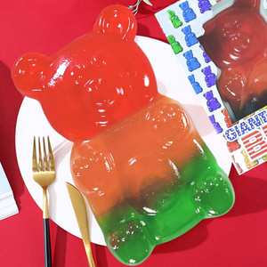 Yummy-oso de goma gigante, caramelo grande, Halal, oso grande, dulces suaves - Product Image 4