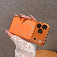 Casing Ponsel Magnetik Ultra Tipis Original untuk iPhone 18Pro 17 Air 16 15 14 13 Pro Max Pelindung Kamera Matte Anti Benturan Hard Cover