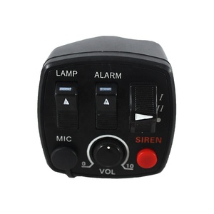 Haut-parleur de véhicule 80W lumières d'urgence et sirène d'alarme sirène 24v 12v pour <span class=keywords><strong>moto</strong></span> de patrouille intégré avec haut-parleur de sirène - Product Image 6