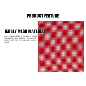 FMCSA 393.87 Approved Polyester Jersey Mesh Safety Flag with Mounting <b>Kit</b> Safety Flag with Stainless Steel Rod - Product Image 4