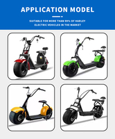 Batterie Harley 12V-72V 20Ah-50Ah pour fauteuil roulant électrique, scooter et vélo électrique Citycoco, directement de l'usine, pour moto électrique