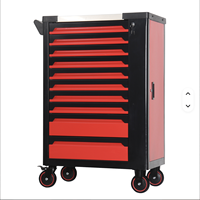 Carro de Herramientas con Ruedas y 10 Cajones, de Acero Industrial Resistente, con 359 Herramientas de Alta Calidad para Taller o Garaje